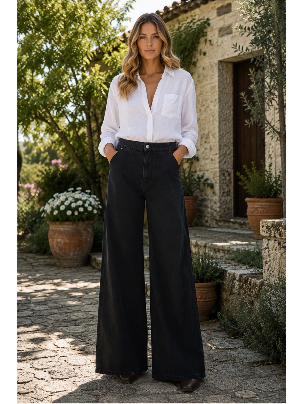 Khaite Jacob Black Jeans 30 - Picture 2 of 12